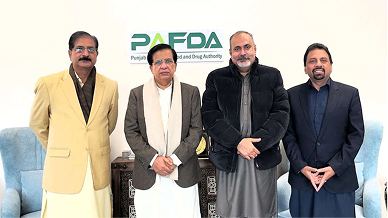 PAFDA welcomed Mr. Munawar Hussain (SAA) and Mr. Sana Ullah Ghumman