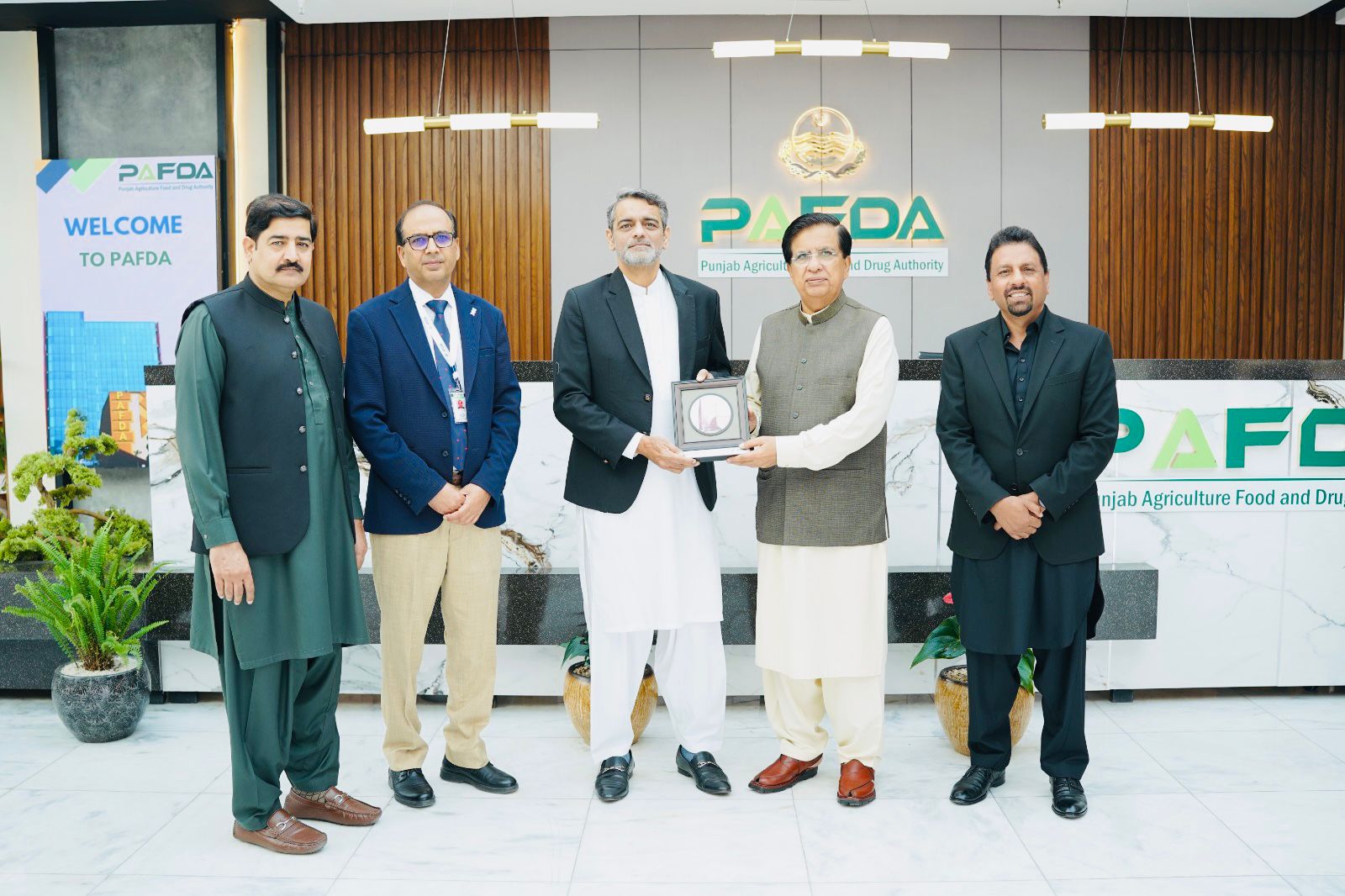 Chairman NAFSA Visits PAFDA 