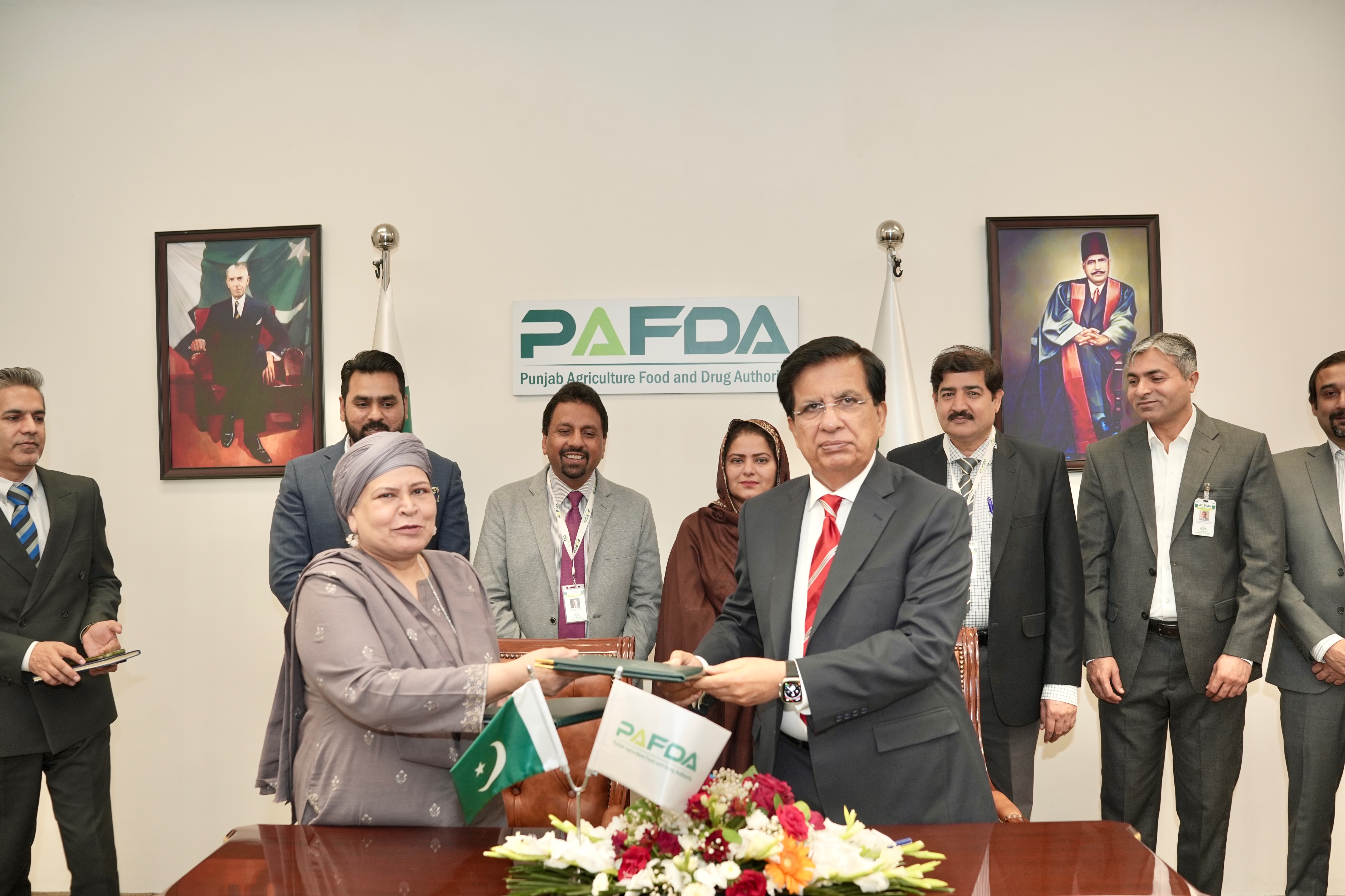 PAFDA Signs AoC with GAIN to Advance Nutrition Initiatives